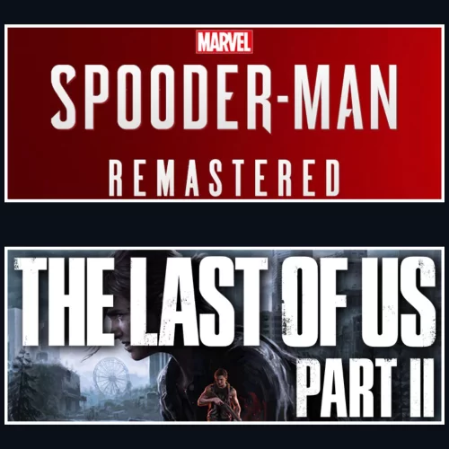  Spider Man Remastered + The Last Of Us Part 2